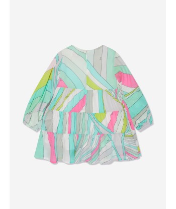 Pucci Baby Girls Iride Print Dress in Multicolour en ligne