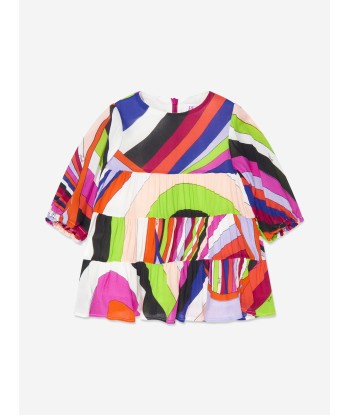 Pucci Baby Girls Iride Print Dress in Multicolour shop