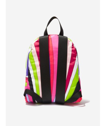 Pucci Girls Iride Print Backpack in Multicolour paiement sécurisé