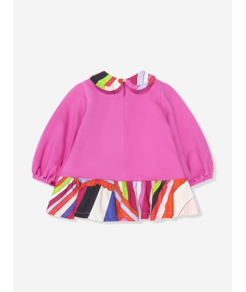 Pucci Baby Girls Dress With Knickers in Pink les muscles