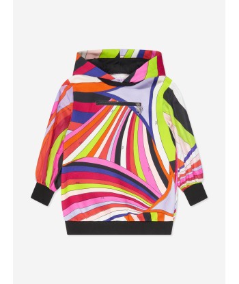 Pucci Girls Hooded Sweater Dress in Multicolour Le MVP de beaucoup