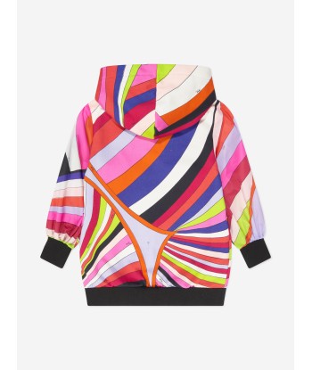 Pucci Girls Hooded Sweater Dress in Multicolour Le MVP de beaucoup