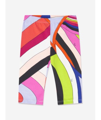 Pucci Baby Girls Iride Print Leggings in Multicolour Véritable concentré