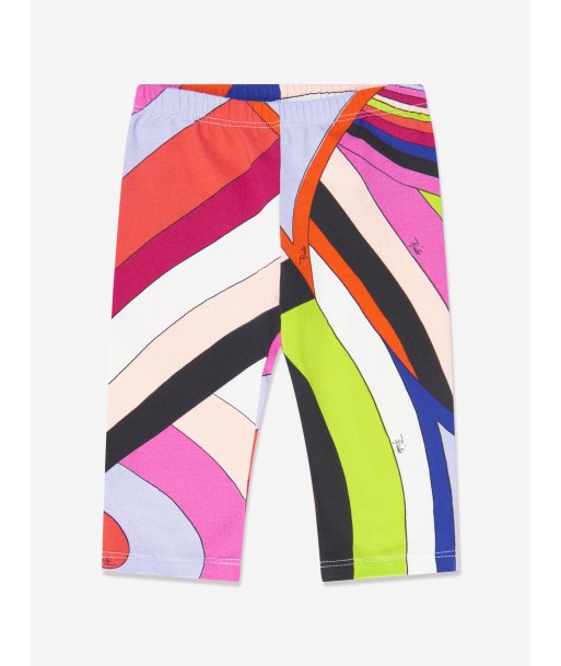 Pucci Baby Girls Iride Print Leggings in Multicolour Véritable concentré