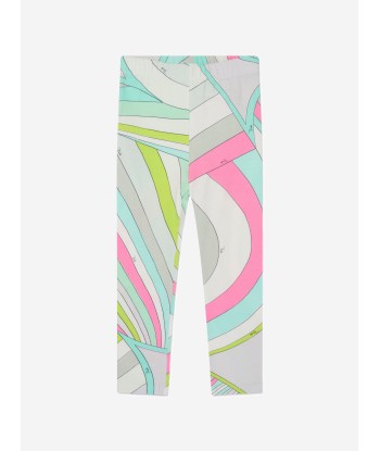 Pucci Girls Iride Print Leggings in Multicolour Voir les baskets