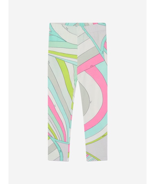 Pucci Girls Iride Print Leggings in Multicolour Voir les baskets