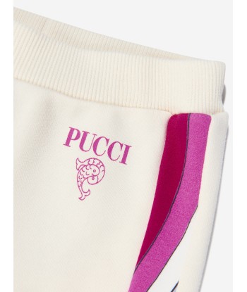 Pucci Baby Girls Joggers in Ivory votre