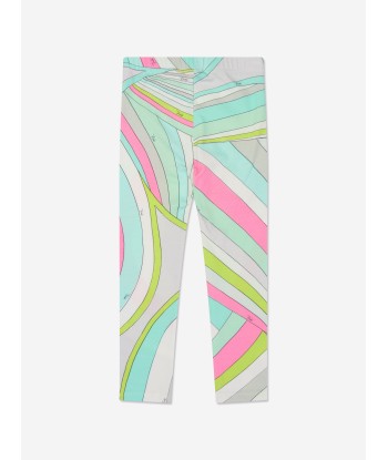 Pucci Girls Iride Print Leggings in Multicolour Voir les baskets