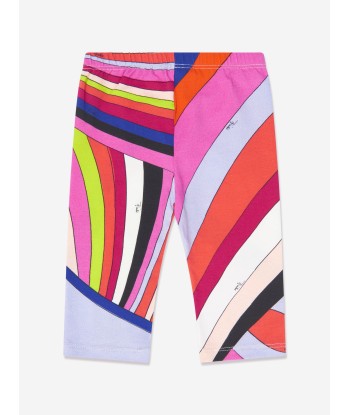 Pucci Baby Girls Iride Print Leggings in Multicolour Véritable concentré