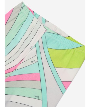 Pucci Baby Girls Iride Print Leggings in Multicolour Fin de série