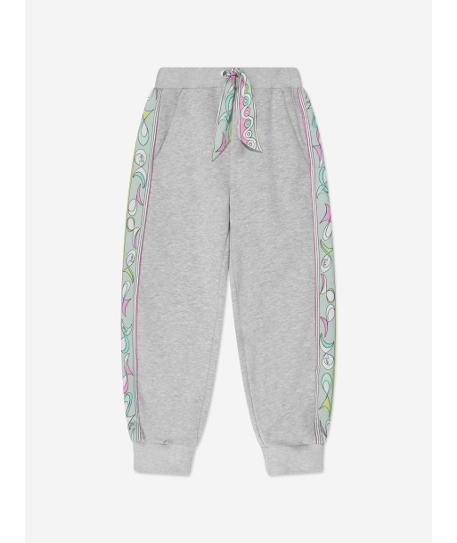 Pucci Girls Logo Joggers in Grey de la marque