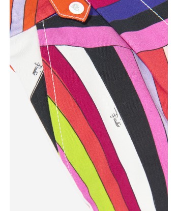 Pucci Girls Iride Print Shorts in Multicolour les muscles