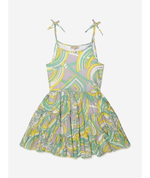 Pucci Girls Cotton Patterned Sun Dress Par le système avancé 