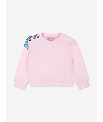 Pucci Girls Branded Sweatshirt in Pink pas cher chine