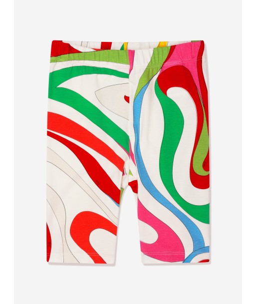 Pucci Girls Marmo Print Leggings in Multicolour En savoir plus