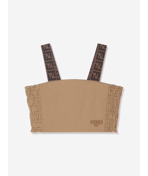 Fendi Girls Logo Strap Top basket pas cher