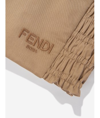 Fendi Girls Logo Strap Top basket pas cher