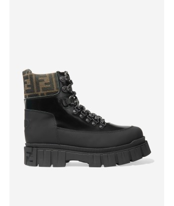 Fendi Kids FF Military Boots En savoir plus