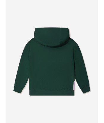 Fendi Kids Half Zip Emblem Logo Hoodie Véritable concentré