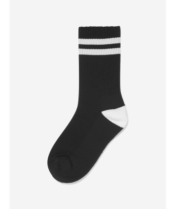 Amiri Kids Logo Tube Socks in Black français