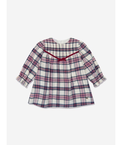 Paz Rodriguez Girls Checked Dress in Multicolour des créatures d'habitude