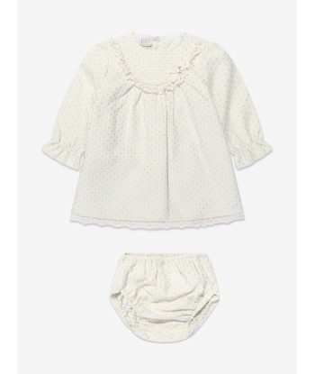 Paz Rodriguez Baby Girls Dress With Bloomers in Green 2 - 3 jours ouvrés.