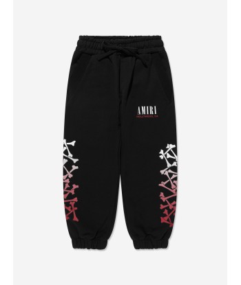 Amiri Kids Bones Joggers in Black Amélioration de cerveau avec