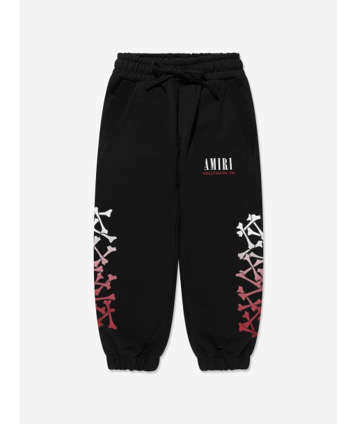 Amiri Kids Bones Joggers in Black Amélioration de cerveau avec