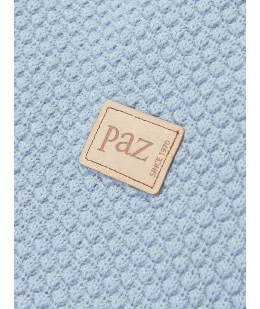 Paz Rodriguez Baby Boys Knitted Nest in Blue chez Cornerstreet bien 