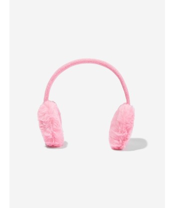 MC2 Saint Barth Girls Fur Earmuffs in Pink suggérées chez