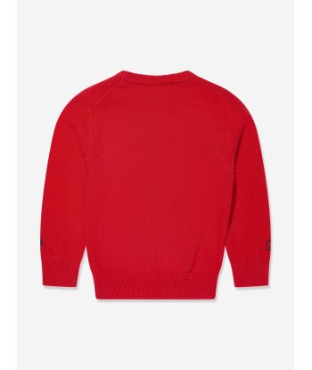 MC2 Saint Barth Boys Team Santa Jumper in Red s'inspire de l'anatomie humaine