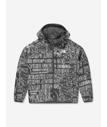 The North Face Boys Reversible Perrito Jacket in Black pas cheres