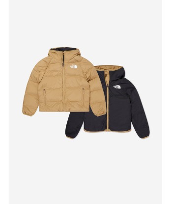 The North Face Boys Reversible Down Jacket in Beige le concept de la Pate a emporter 