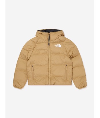 The North Face Boys Reversible Down Jacket in Beige le concept de la Pate a emporter 