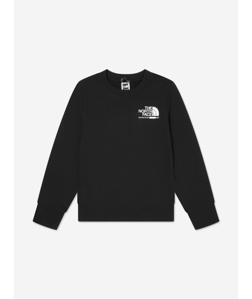 The North Face Kids Logo Sweatshirt in Black d'Europe débarque