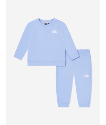 The North Face Baby Logo Tracksuit in Blue Venez acheter