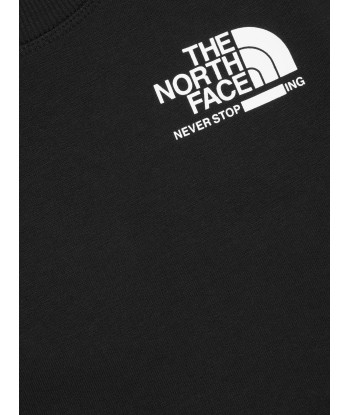 The North Face Kids Logo Sweatshirt in Black d'Europe débarque