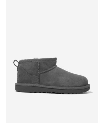 UGG Kids Classic Ultra Mini Boots in Grey de votre