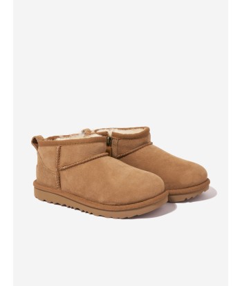 UGG Kids Classic Ultra Mini Boots in Brown du meilleur 