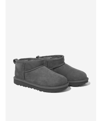 UGG Kids Classic Ultra Mini Boots in Grey de votre