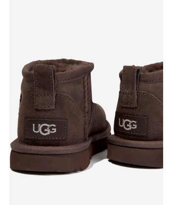 UGG Kids Classic Ultra Mini Boots in Brown commande en ligne