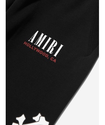 Amiri Kids Bones Joggers in Black Amélioration de cerveau avec