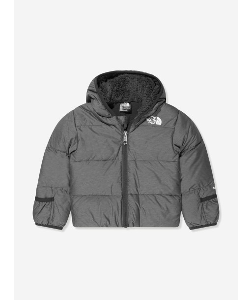 The North Face Baby Boys North Down Hooded Jacket in Grey solde