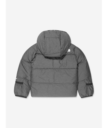 The North Face Baby Boys North Down Hooded Jacket in Grey solde