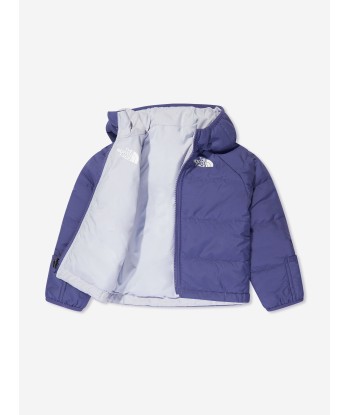 The North Face Baby Reversible Perrito Hooded Jacket in Blue l'achat 