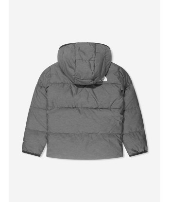 The North Face Kids North Down Hooded Jacket in Grey Venez découvrir notre 