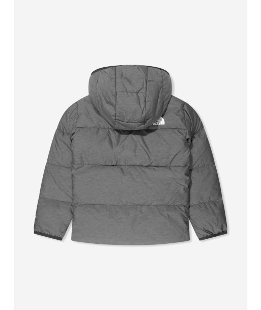 The North Face Kids North Down Hooded Jacket in Grey Venez découvrir notre 