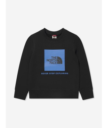 The North Face Kids Redbox Crew Sweatshirt in Black le des métaux précieux