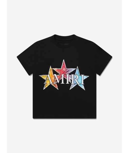 Amiri Kids Stars T-Shirt in Black Vous souhaitez 