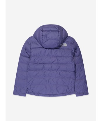 The North Face Boys Never Stop Down Jacket in Blue Les magasins à Paris